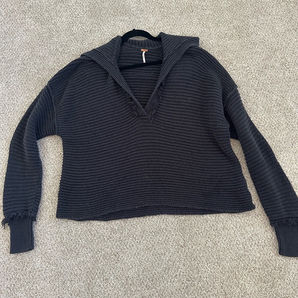 Free people Marlie ribbed pullover